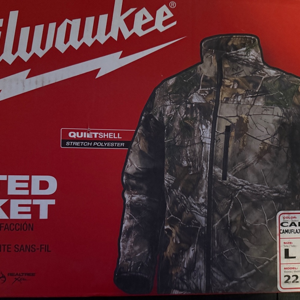 Camouflage Heated Jacket